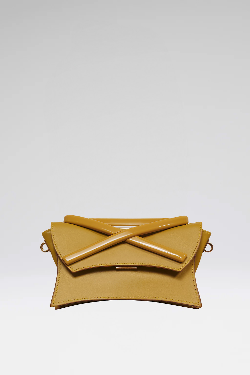 MANI CLUTCH - Curry Yellow